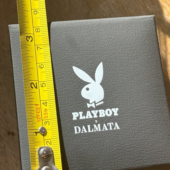 PLAYBOYX BUNNY HEAD STATEMENT RING WITH CHAIN BAND BY DALMATA NIB - Picture 7 of 12